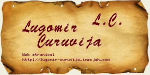 Lugomir Ćuruvija vizit kartica